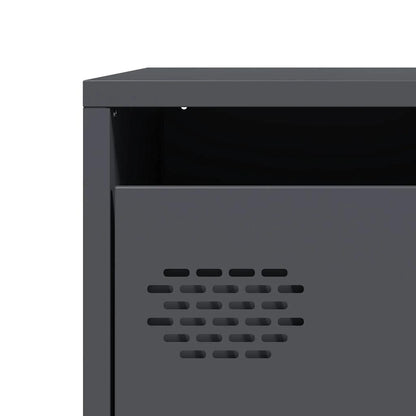 vidaXL Highboard Anthracite 39x35x103,5 cm Steel