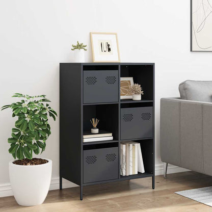 vidaXL Highboard Anthracite 68x39x103,5 cm Steel