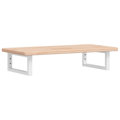 vidaXL Basin Shelf Wall Mounted Steel and Solid Wood Oak