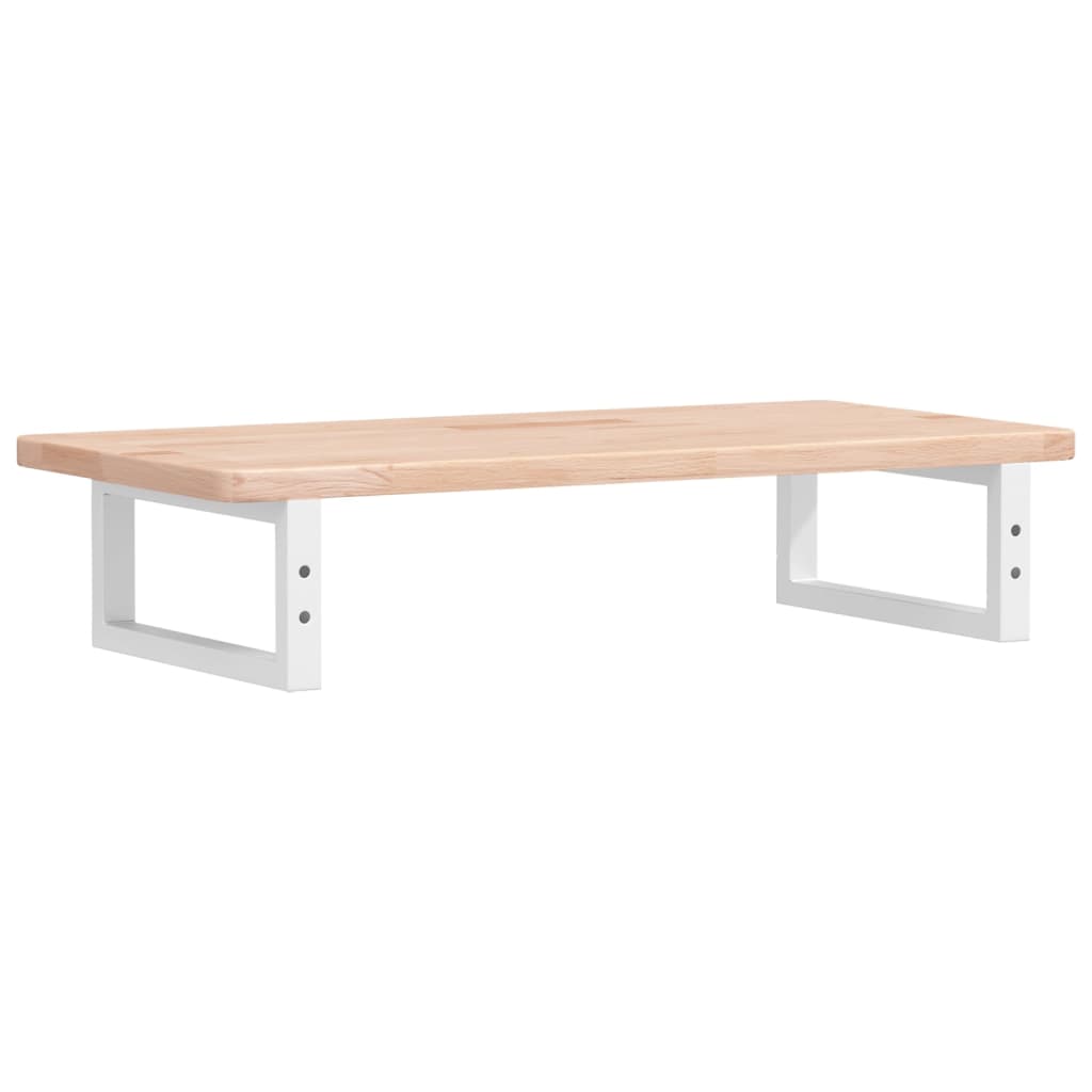 vidaXL Basin Shelf Wall Mounted Steel and Solid Wood Oak