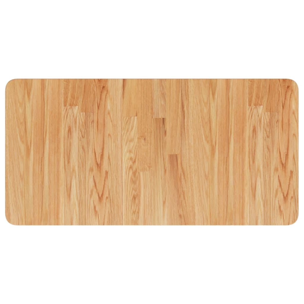 vidaXL Basin Shelf Wall Mounted Steel and Solid Wood Oak