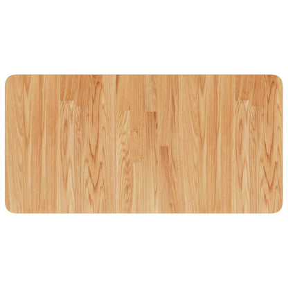 vidaXL Basin Shelf Wall Mounted Steel and Solid Wood Oak