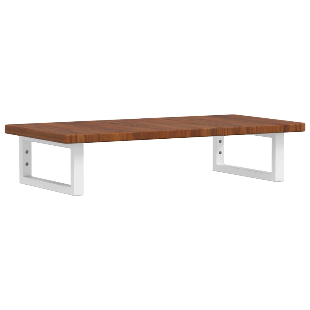 vidaXL Basin Shelf Wall Mounted Steel and Solid Wood Oak