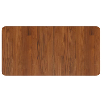 vidaXL Basin Shelf Wall Mounted Steel and Solid Wood Oak