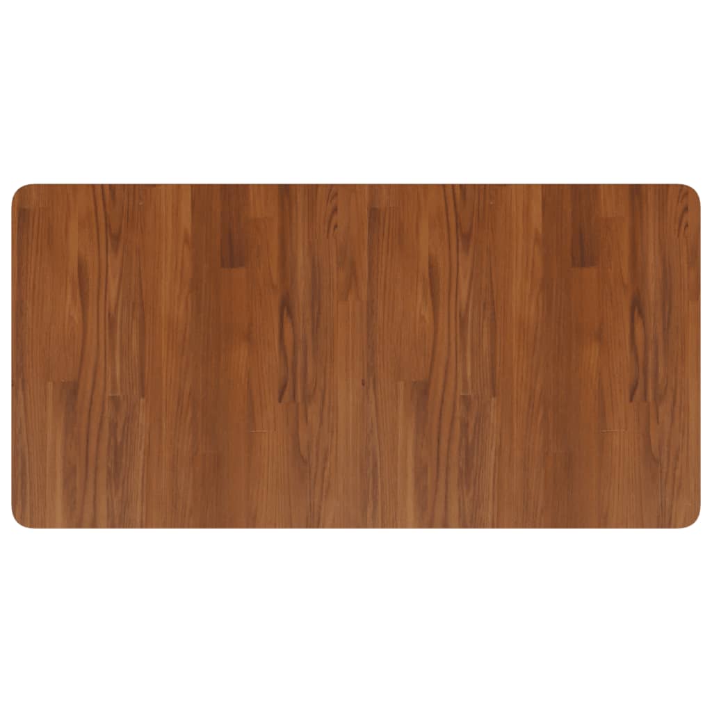 vidaXL Basin Shelf Wall Mounted Steel and Solid Wood Oak