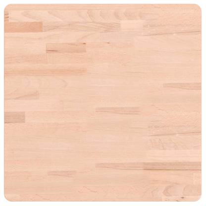 vidaXL Basin Shelf Wall Mounted Steel and Solid Wood Beech