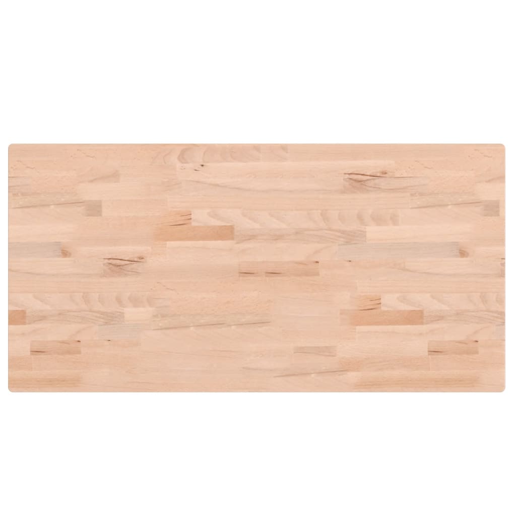 vidaXL Basin Shelf Wall Mounted Steel and Solid Wood Beech