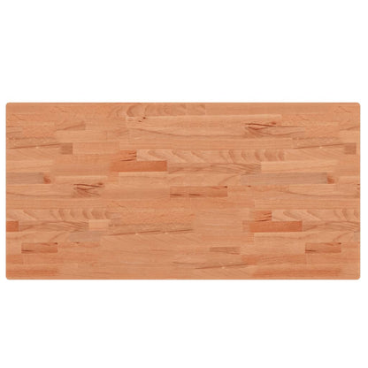 vidaXL Basin Shelf Wall Mounted Steel and Solid Wood Beech
