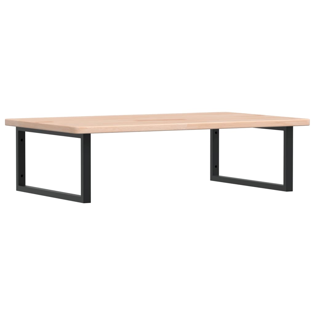 vidaXL Basin Shelf Wall Mounted Steel and Solid Wood Oak