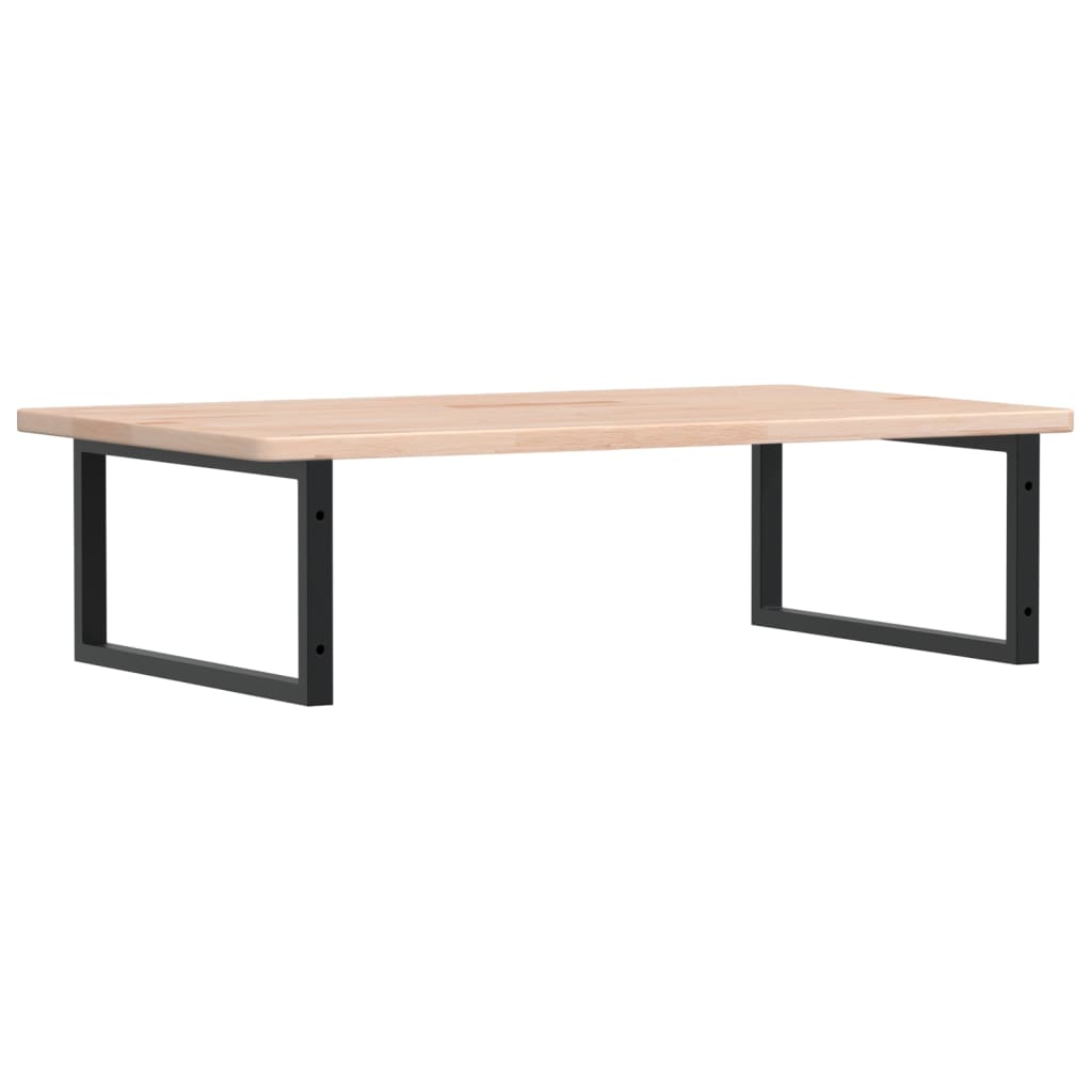 vidaXL Basin Shelf Wall Mounted Steel and Solid Wood Oak