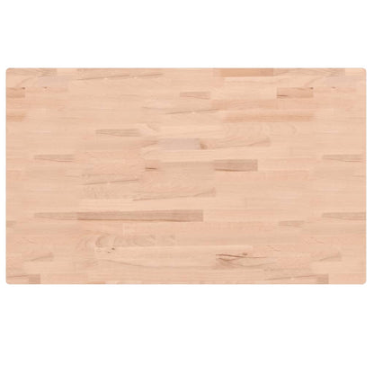 vidaXL Basin Shelf Wall Mounted Steel and Solid Wood Beech