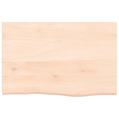 vidaXL Basin Shelf Wall Mounted Steel and Solid Wood Oak