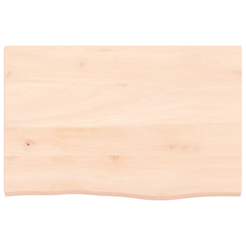 vidaXL Basin Shelf Wall Mounted Steel and Solid Wood Oak