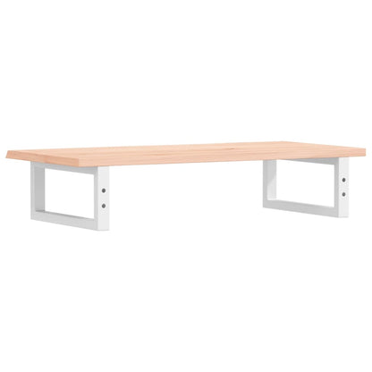 vidaXL Basin Shelf Wall Mounted Steel and Solid Wood Oak