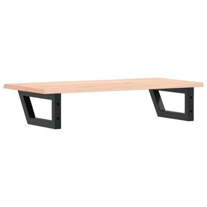 vidaXL Basin Shelf Wall Mounted Steel and Solid Wood Oak
