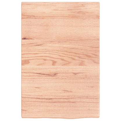 vidaXL Basin Shelf Wall Mounted Steel and Solid Wood Oak