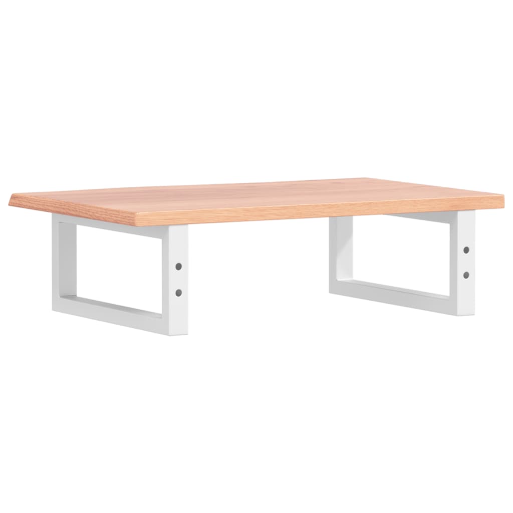 vidaXL Basin Shelf Wall Mounted Steel and Solid Wood Oak