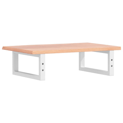 vidaXL Basin Shelf Wall Mounted Steel and Solid Wood Oak