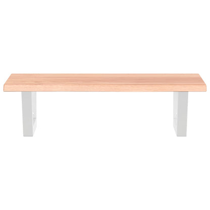 vidaXL Basin Shelf Wall Mounted Steel and Solid Wood Oak