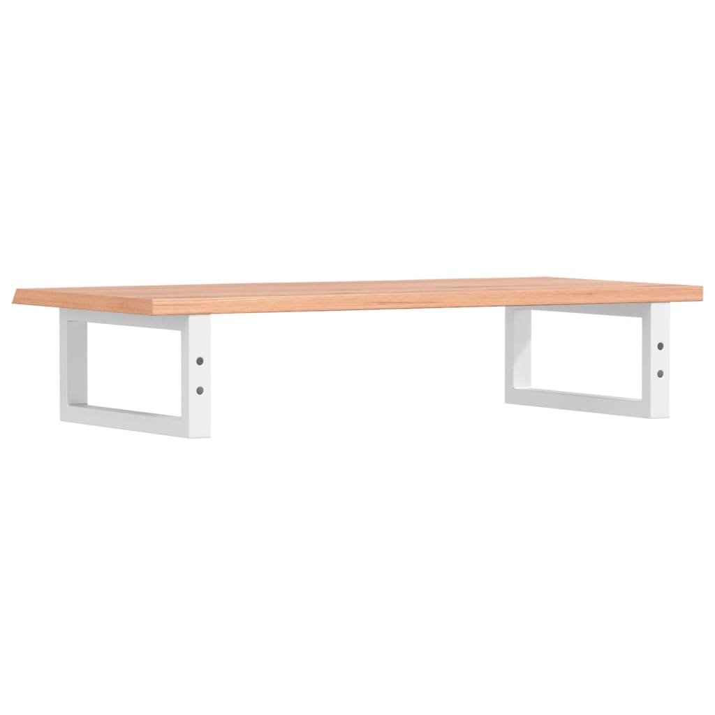 vidaXL Basin Shelf Wall Mounted Steel and Solid Wood Oak