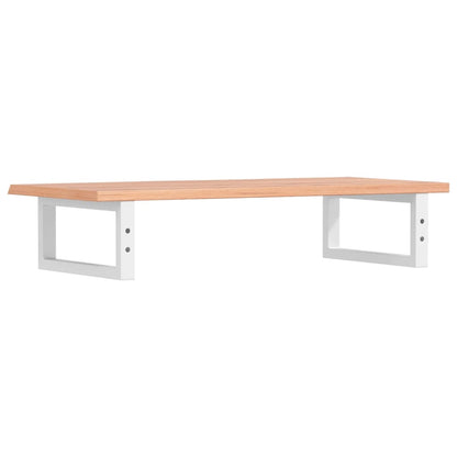 vidaXL Basin Shelf Wall Mounted Steel and Solid Wood Oak
