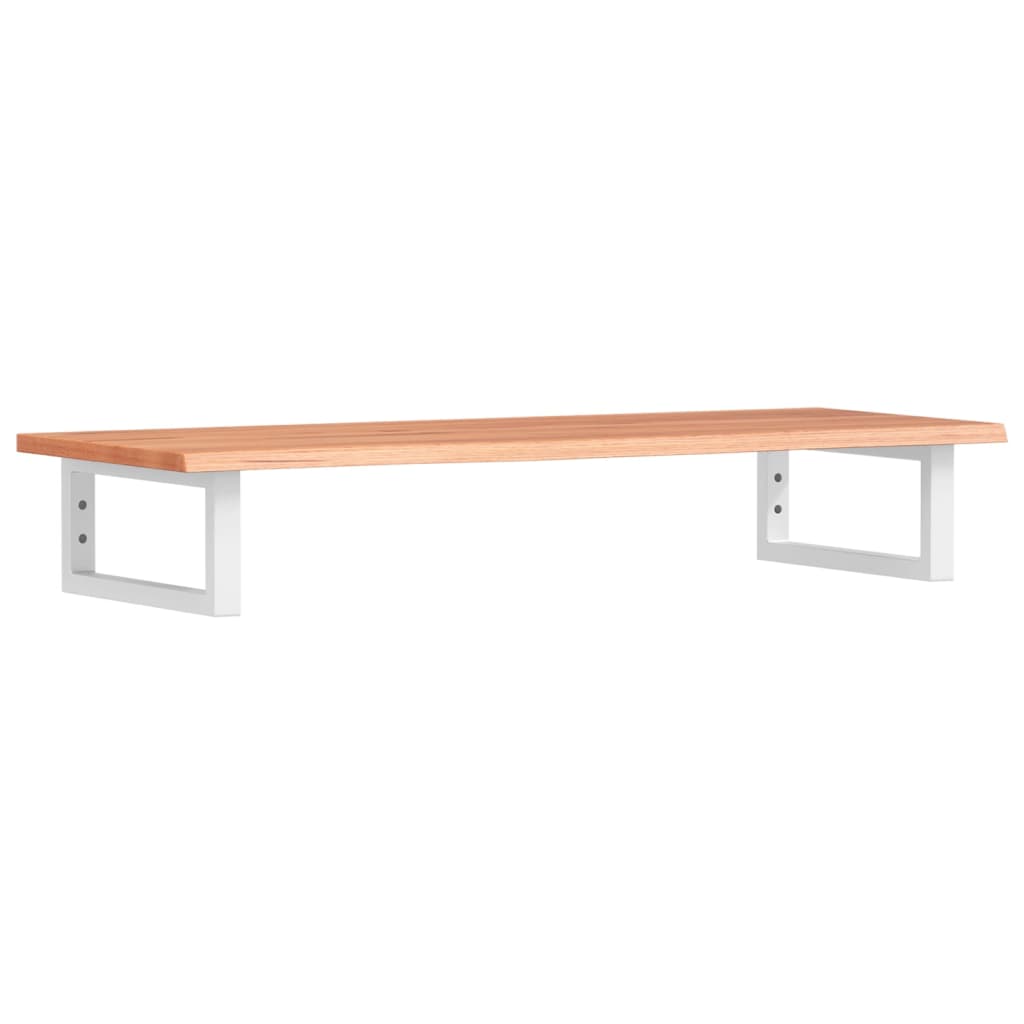 vidaXL Basin Shelf Wall Mounted Steel and Solid Wood Oak