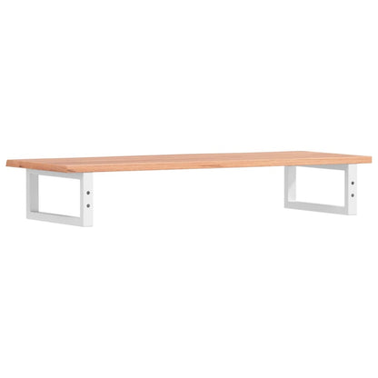 vidaXL Basin Shelf Wall Mounted Steel and Solid Wood Oak