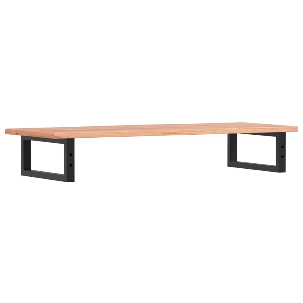 vidaXL Basin Shelf Wall Mounted Steel and Solid Wood Oak