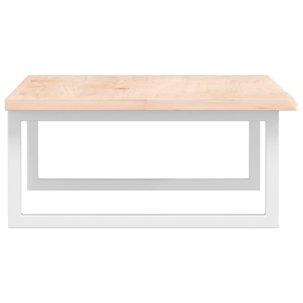 vidaXL Basin Shelf Wall Mounted Steel and Solid Wood Oak
