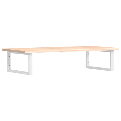 vidaXL Basin Shelf Wall Mounted Steel and Solid Wood Oak