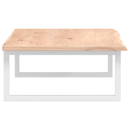 vidaXL Basin Shelf Wall Mounted Steel and Solid Wood Oak