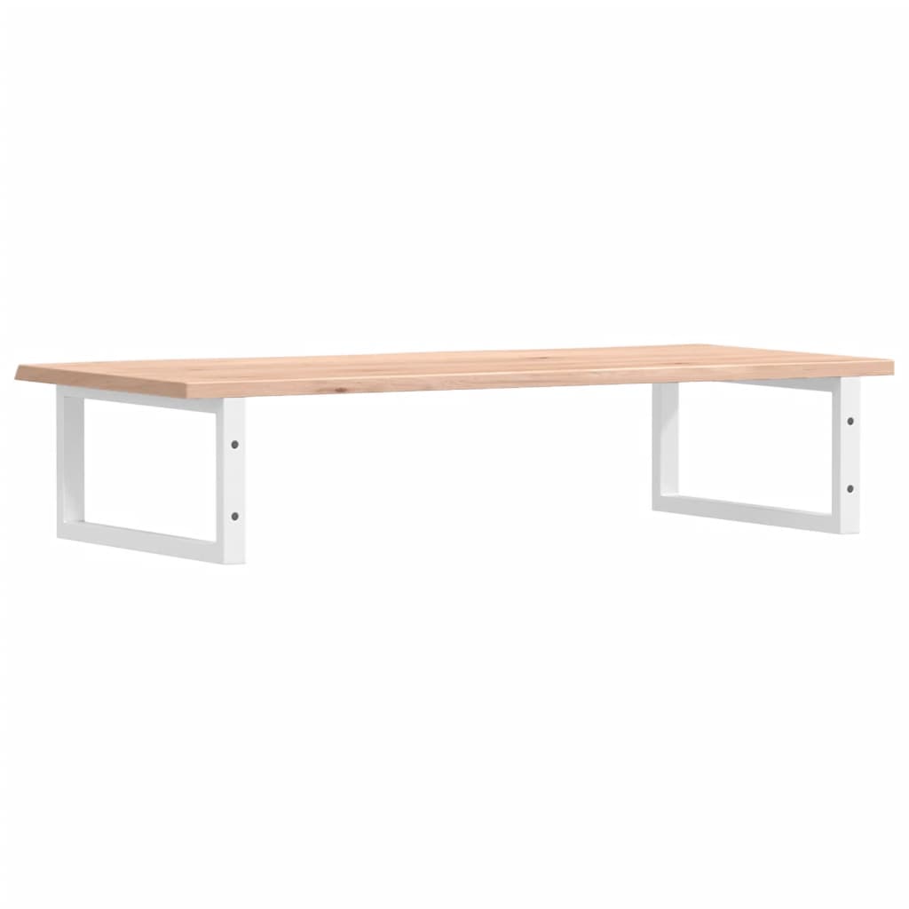 vidaXL Basin Shelf Wall Mounted Steel and Solid Wood Oak