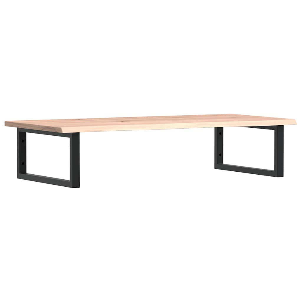 vidaXL Basin Shelf Wall Mounted Steel and Solid Wood Oak