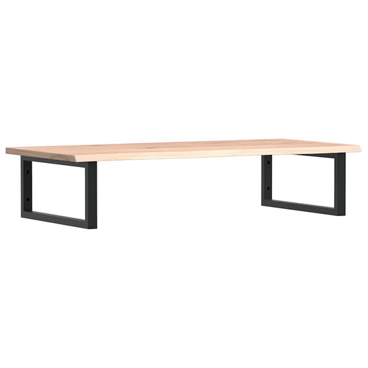 vidaXL Basin Shelf Wall Mounted Steel and Solid Wood Oak