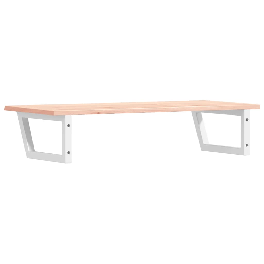 vidaXL Basin Shelf Wall Mounted Steel and Solid Wood Oak