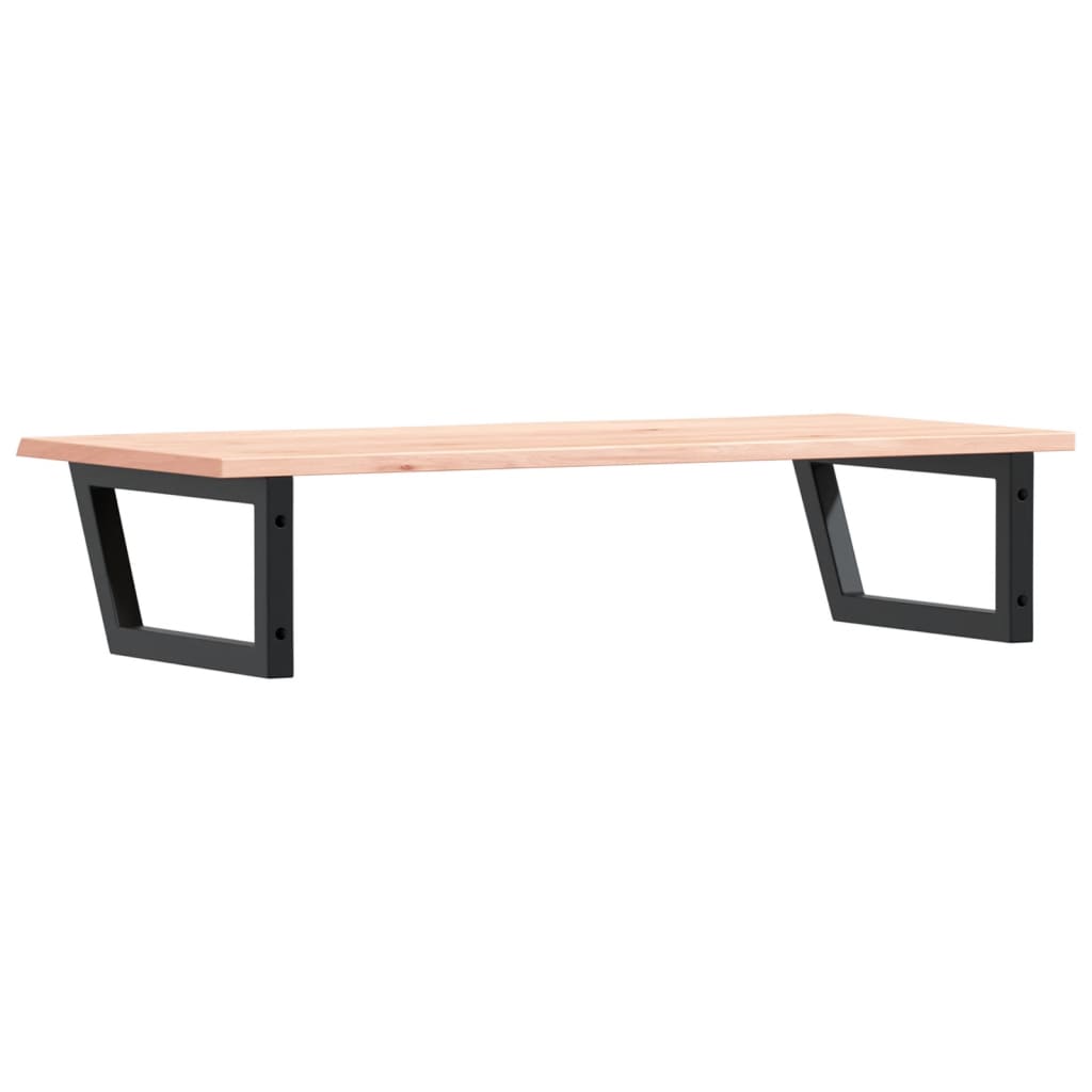 vidaXL Basin Shelf Wall Mounted Steel and Solid Wood Oak