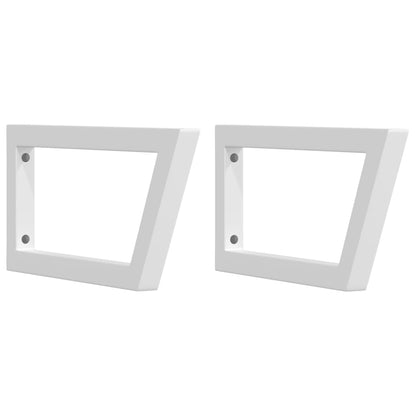 vidaXL Basin Shelf Wall Mounted Steel and Solid Wood Oak