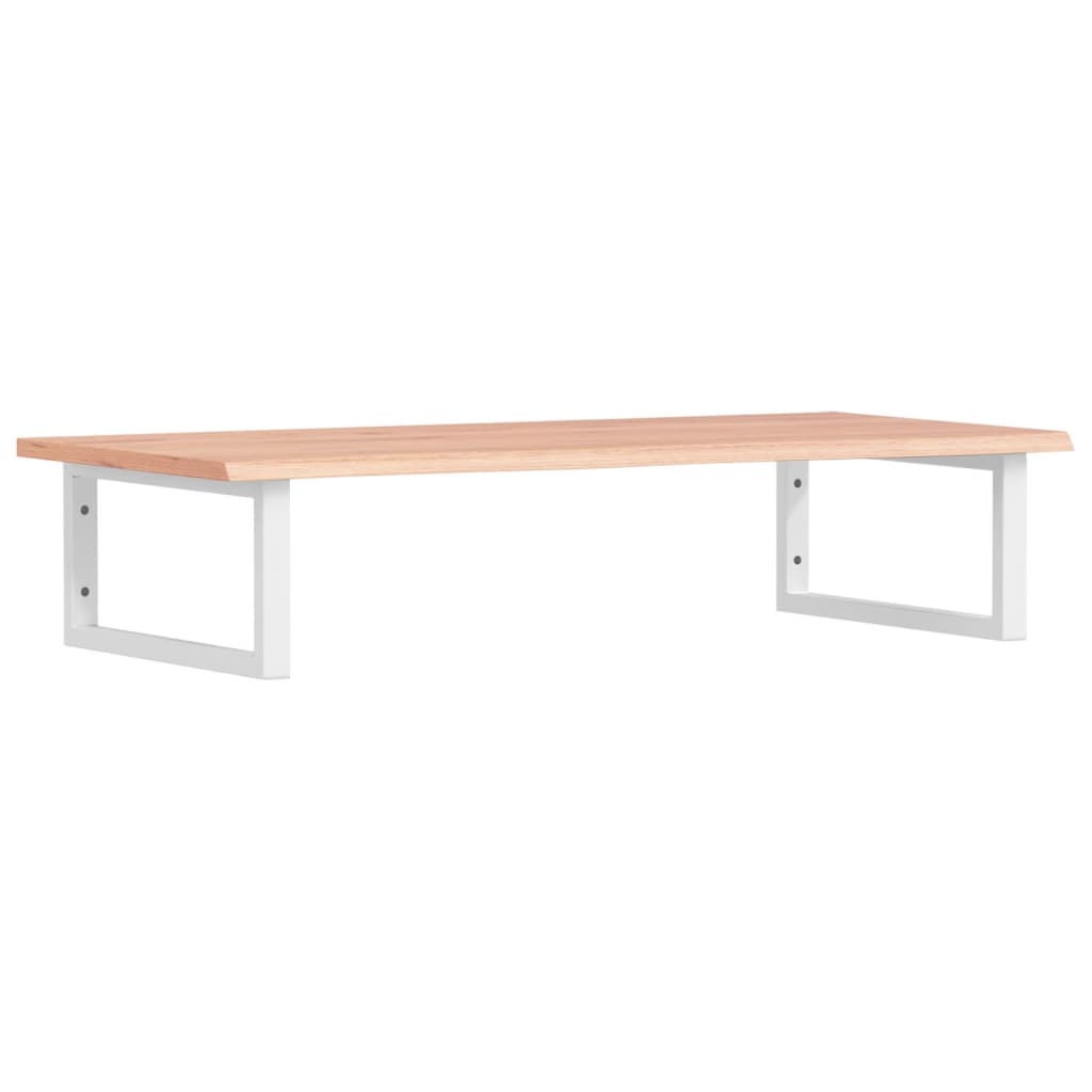 vidaXL Basin Shelf Wall Mounted Steel and Solid Wood Oak