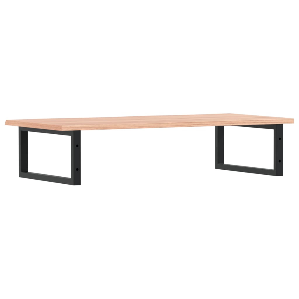 vidaXL Basin Shelf Wall Mounted Steel and Solid Wood Oak