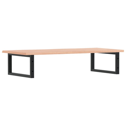 vidaXL Basin Shelf Wall Mounted Steel and Solid Wood Oak