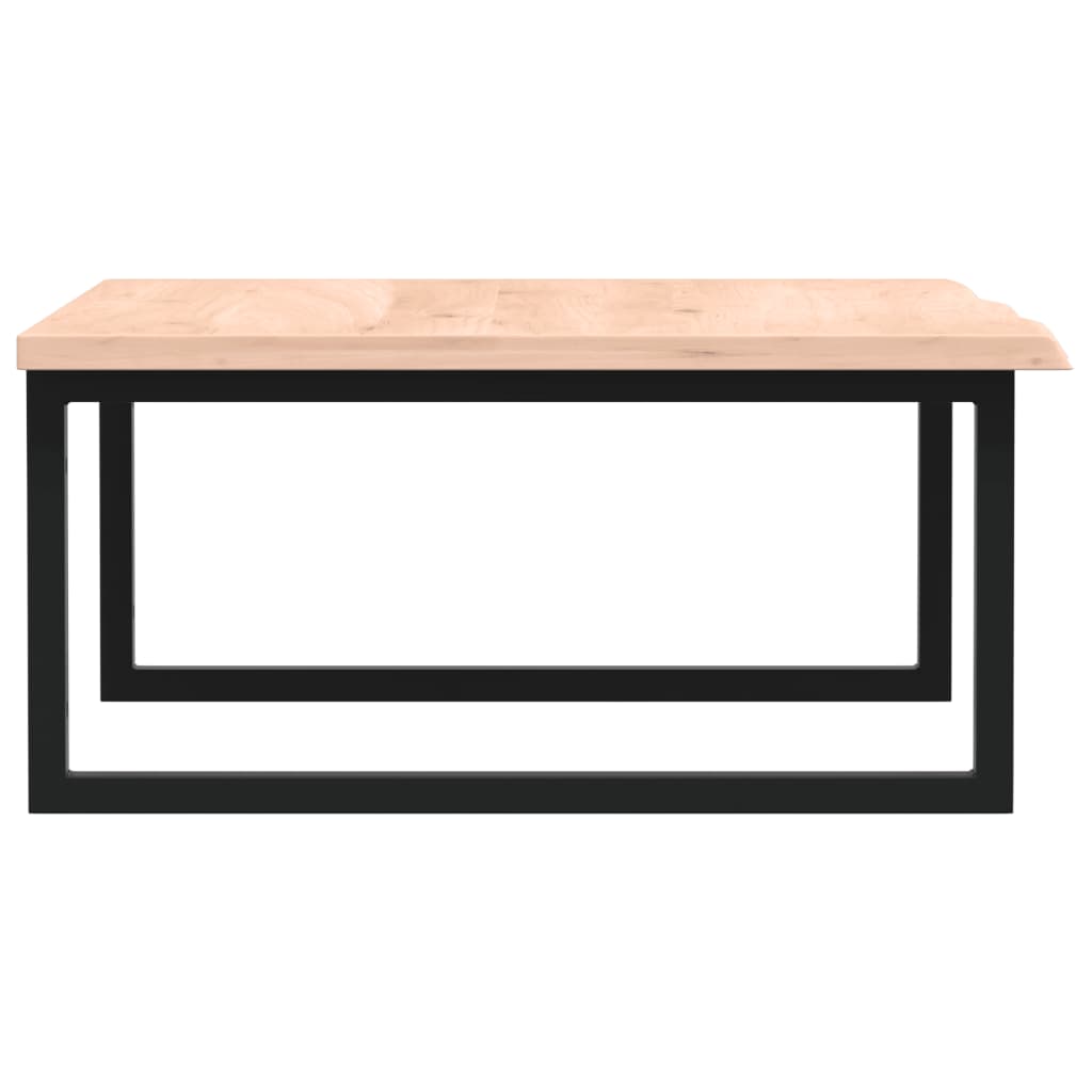 vidaXL Basin Shelf Wall Mounted Steel and Solid Wood Oak