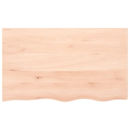 vidaXL Basin Shelf Wall Mounted Steel and Solid Wood Oak