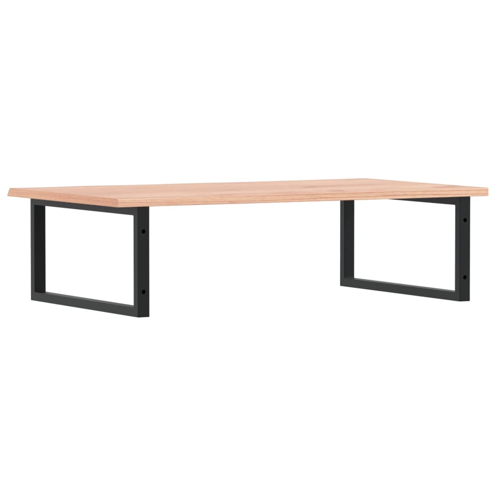 vidaXL Basin Shelf Wall Mounted Steel and Solid Wood Oak