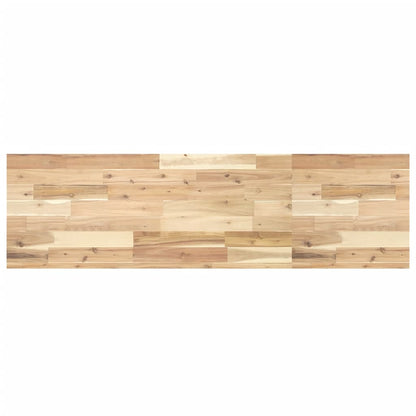 vidaXL Basin Shelf Wall Mounted Steel and Solid Wood Acacia