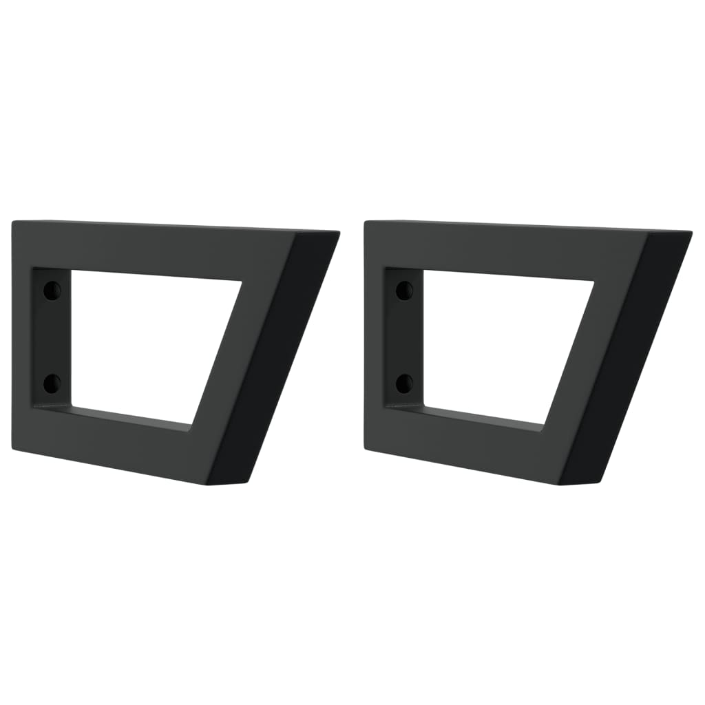 vidaXL Basin Shelf Wall Mounted Steel and Solid Wood Acacia