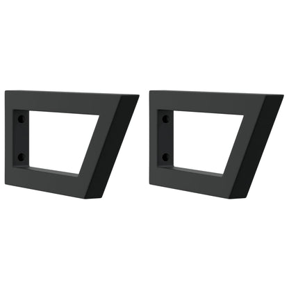 vidaXL Basin Shelf Wall Mounted Steel and Solid Wood Acacia