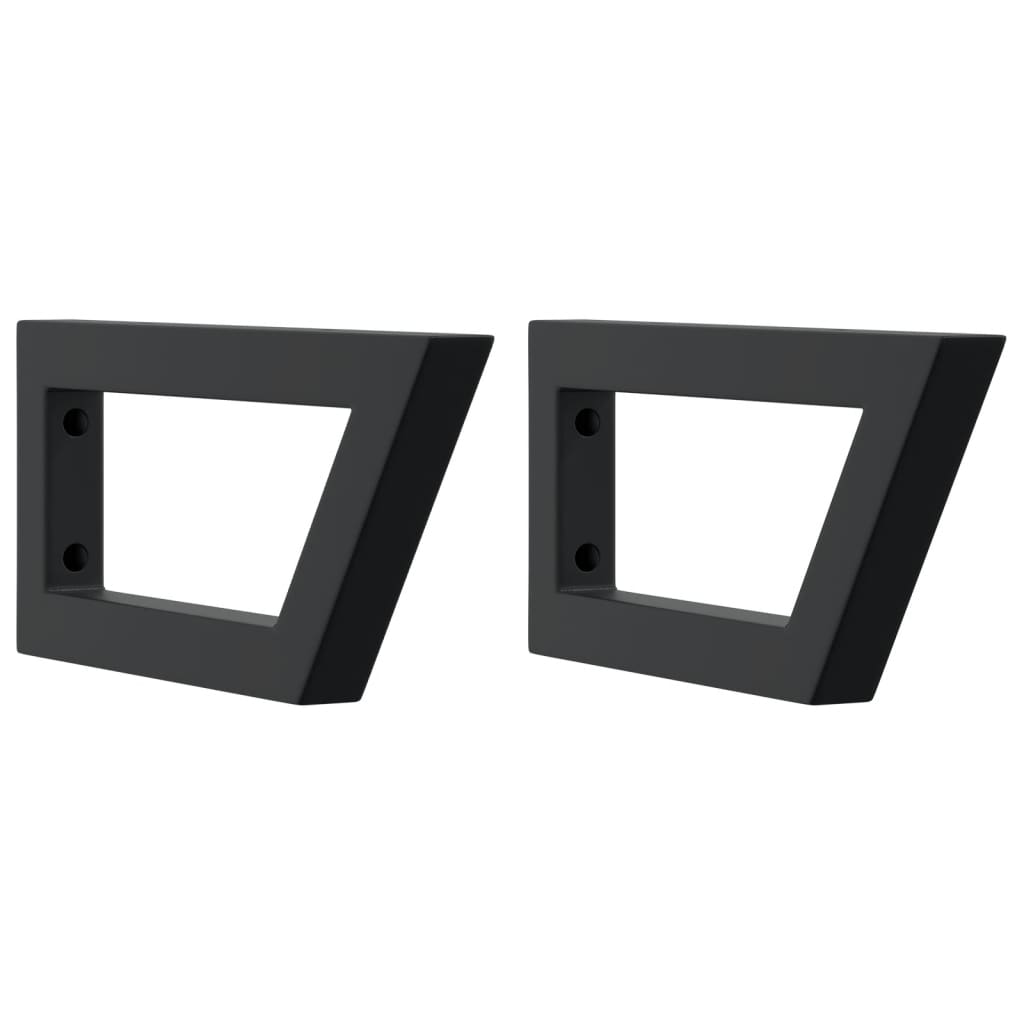 vidaXL Basin Shelf Wall Mounted Steel and Solid Wood Acacia