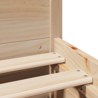 vidaXL Bed Frame without Mattress 140x190 cm Solid Wood Pine