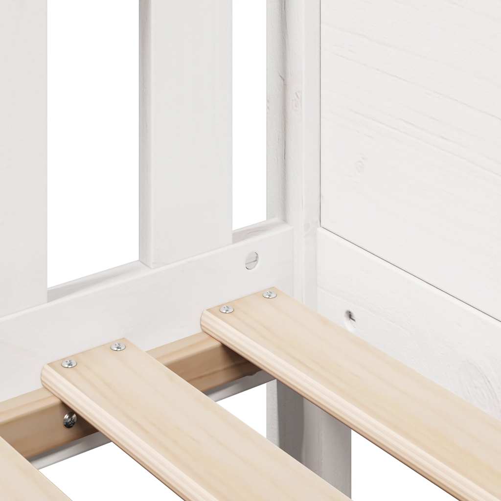 vidaXL Kids Bed Frame with Drawers without Mattress 80x160 cm Solid Wood