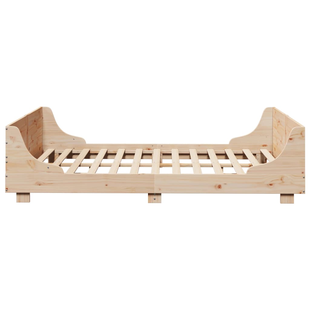 vidaXL Bed Frame without Mattress 160x200 cm Solid Wood Pine